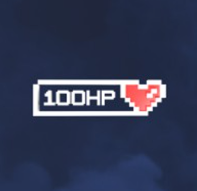 100HP Gaming logo